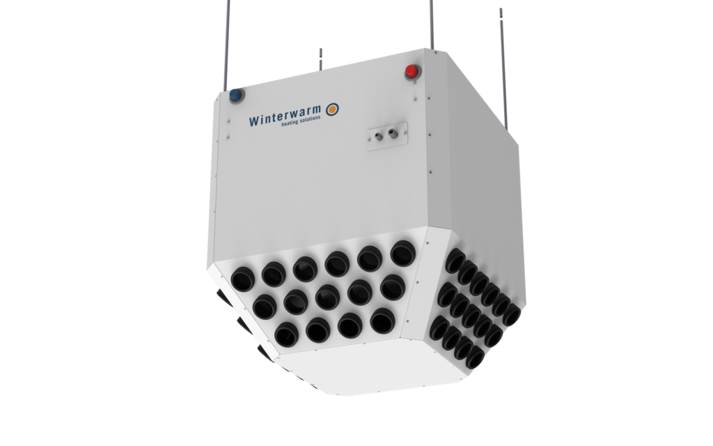 Aerotermo de alta inducción de aire para techo JET